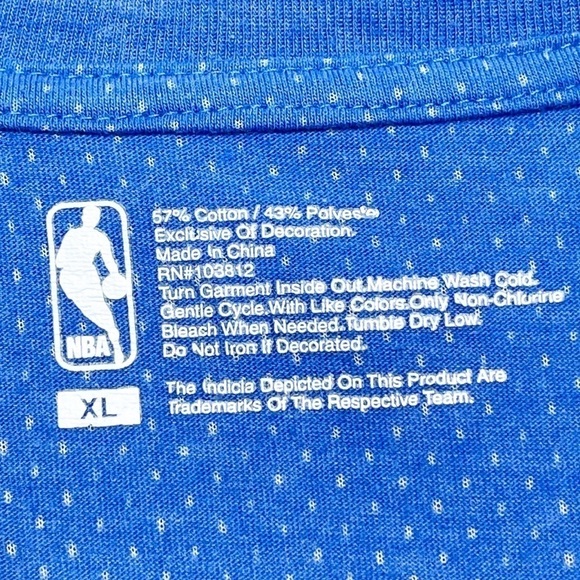 Minnesota Timberwolves NBA Short Sleeve Top V Neck - Picture 3 of 3